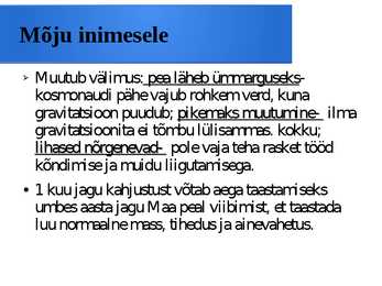 Kosmosekatsed ja Kuu #12