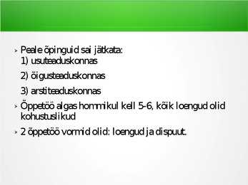 Haridus keskajal #11