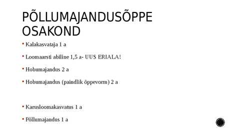 Järvamaa Kutsehariduskeskuse #19