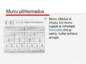 Harilikud murrud #12