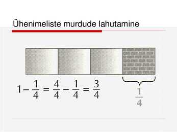 Harilikud murrud #19