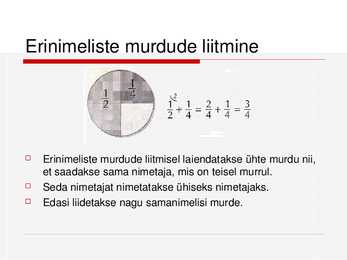 Harilikud murrud #22