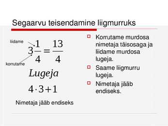 Harilikud murrud #7