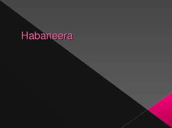 Habaneera