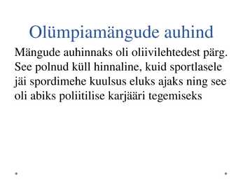 Vana-Kreeka olümpiamängud #6