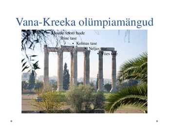 Vana-Kreeka olümpiamängud
