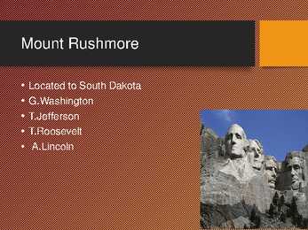 USA Powerpoint esitlus #10