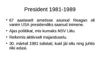 Ronald Reagan #10