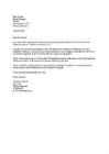 A letter of application