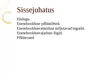 Dorothy Orem’i enesehooldusteooria #2