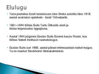 Gustav Suits Elu ja looming #3