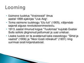 Gustav Suits Elu ja looming #4