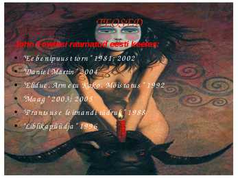 John Fowles-Maag #8