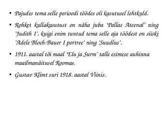 Gustav Klimt #5