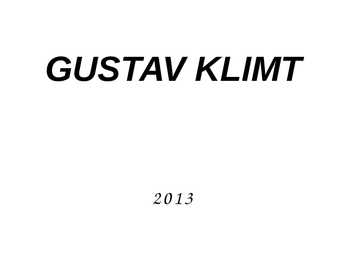 Gustav Klimt