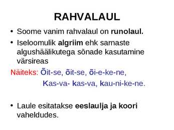 SOOME MUUSIKA #3