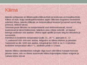 Põllumajnduse võrdlus Maroko ja Egiptuse vahel #3