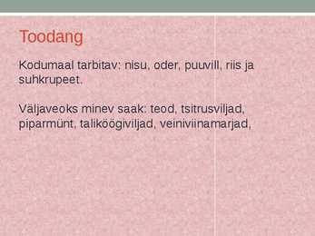 Põllumajnduse võrdlus Maroko ja Egiptuse vahel #6