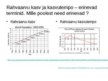 Maailma rahvaarv ja selle muutumine #5
