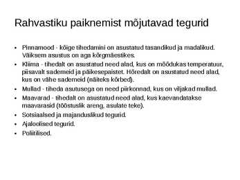 Maailma rahvaarv ja selle muutumine #9