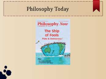 Philosophy today