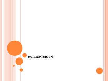 KORRUPTSIOON