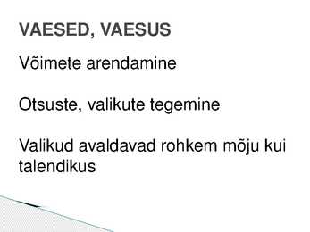 Üksikisik ja majandus #6