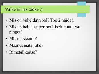 Vahelduvvool #9