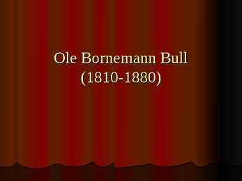 Ole Bull ja Edvard Greig #2