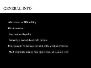 Welding technologies #14