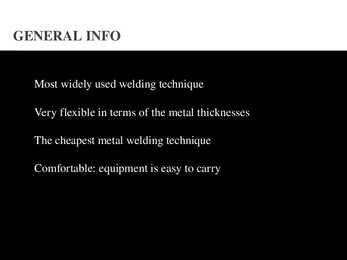 Welding technologies #6