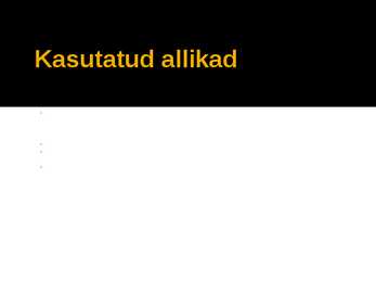 ANDEKUS KUI ERIVAJADUS #9