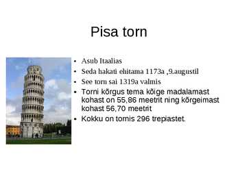 Suurlinnad ja nende vaatamisväärsused #3