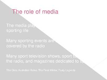 Sporting life in Australia #3