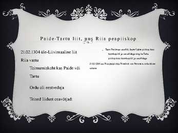 Paide keskajal #6