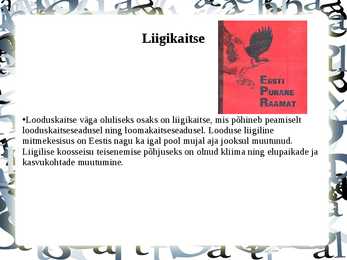 Looduskaitse korraldus Eestis #10