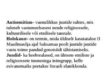 Antisemitism #2