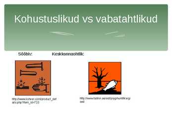 Keskkonnamärgised S N LUII #13