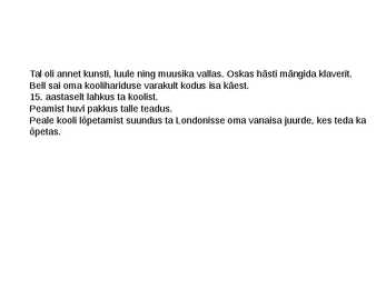 20 sajandi kultuuritegelane #3
