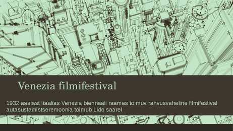 Rahvusvahelised filmifestivalid #4