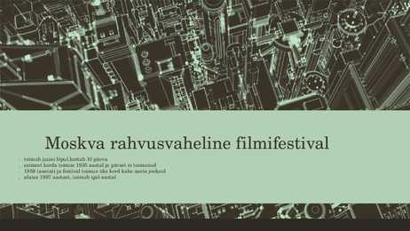 Rahvusvahelised filmifestivalid #9