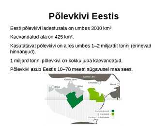 Põlevkivi slaidiesitlus #4