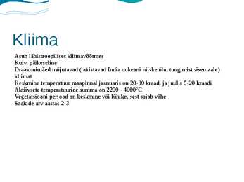 Lõuna-Aafrika Vabariigi põllumajanduse iseloomustus #6
