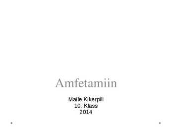 Amfetamiin