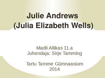 Julie Andrews
