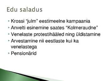 Savisaar ja Tallinn #5