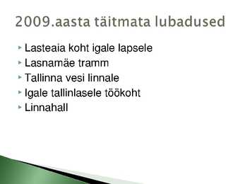 Savisaar ja Tallinn #7