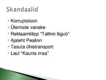 Savisaar ja Tallinn #8