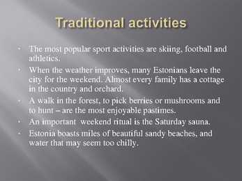 ESTONIA --presentation #7