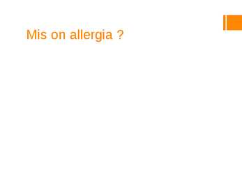 Allergia #2